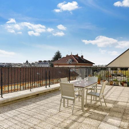 Le Nid Du Roi - Appartement Terrasse - Versalles Exterior foto