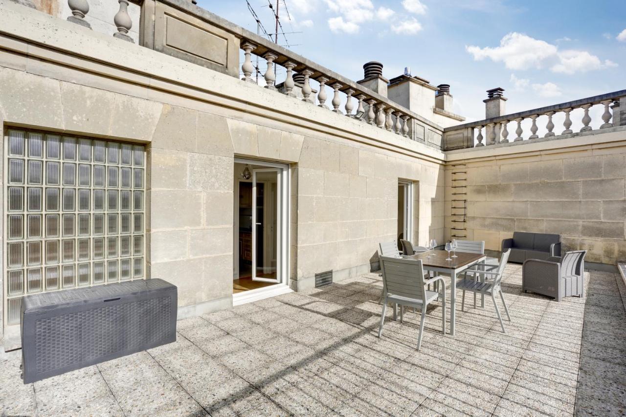 Le Nid Du Roi - Appartement Terrasse - Versalles Exterior foto